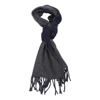 Polo Ralph Lauren Klassieke Omkeerbare Sjaal - Heren - Wintersjaals - Blauw - ONE Size - Wol - Accessoires