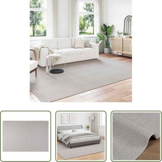 vidaXL Tappeti per salotto - Tappeti per area Rettangolare LUGO Crema 280 x 200 cm