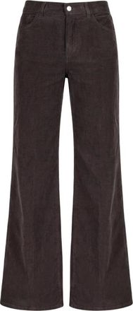 Dondup Pantaloni Amber a gamba larga - - Trousers - Donna - Marrone - W31