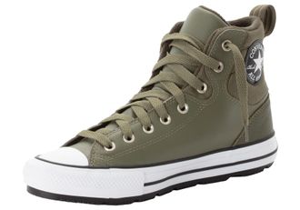 Converse Sneaker CONVERSE CHUCK TAYLOR ALL STAR BERKSHIRE BOOT WATER-REPELLENT, Damen, Gr. 37,5, gr&uuml;n (utility, light filed surplus), Textil, Schuhe Sneaker, w
