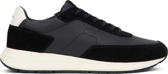 HUGO BOSS Vinston Lage Sneakers - Heren - Sneakers - Zwart - 41 EU - Leer - Schoenen