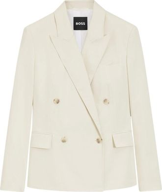 HUGO BOSS Mujer, Chaquetas, Beige, Talla: 2XL