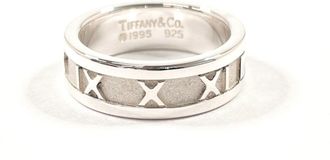 Tiffany & Co. Silver Silver 925 Band Ring (Pre-Owned)