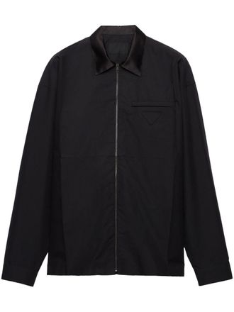 Prada Katoenen overhemd - Zwart