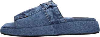 Jeffrey Campbell Sandalen Blauw - Dames - Sandalen - Blauw - 36 EU - Denim - Schoenen