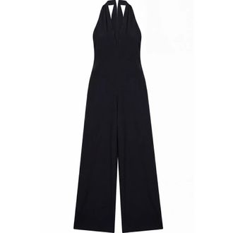 Jucca Jumpsuits, female, Black, Size: 2XS Sculpted Slim-Fit Jumpsuit