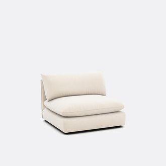 La Redoute Interieurs Modulaire zetel, gem&ecirc;leerd polyester, Malo