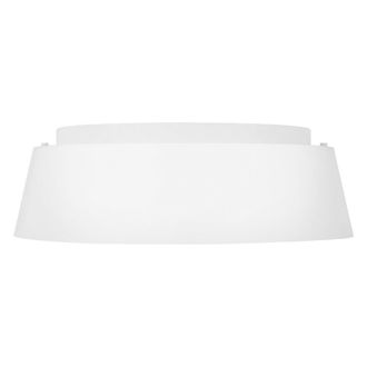 Loops 3 Bulb Flush Light Light Low Ceiling Matte White LED E14 60W Bulb