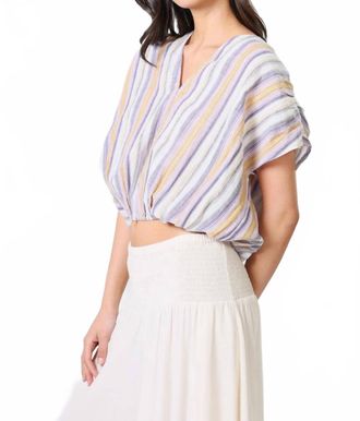 Traffic People Whispers Top In Multicolor
