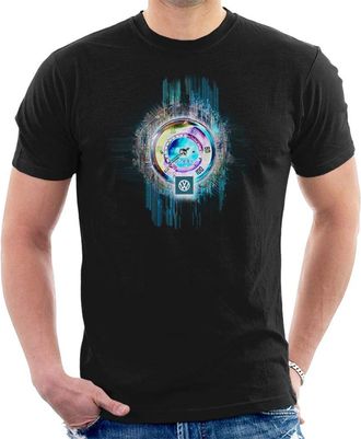 Volkswagen VW Speedometer Mens T-Shirt Black
