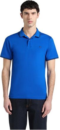 Harmont & Blaine Polo Shirt - Heren - Polos - Blauw - M - Katoen - Tops