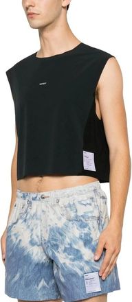 SATISFY Hombre, Camisetas, Negro, Talla: L