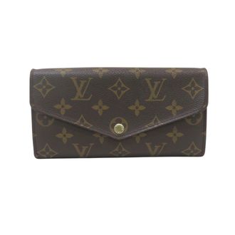 Louis Vuitton Monogram Brown Monogram Long Wallet (Bi-Fold) (Pre-Owned)
