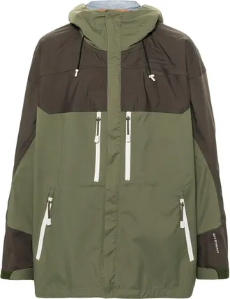 Givenchy technical hooded jacket - men - Polyester/Polyamide - 46 - Green