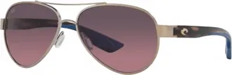 Costa Womens Loreto Sunglasses In Golden Pearl Rose Gradient 580G