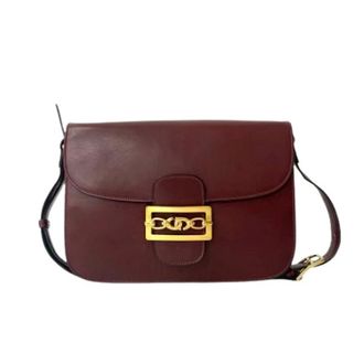 Celine Pre-owned Shoulder Bags, female, Red, Size: ONE SIZE Pre-owned Vintage Shoulder Bag