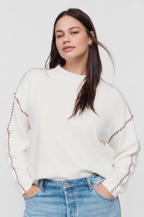 Maeve Carys Mock-Neck Sweater by Maeve