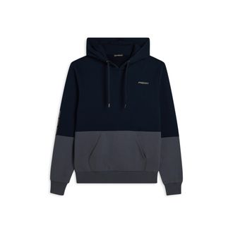 Freddy Felpa colour block con cappuccio in jersey