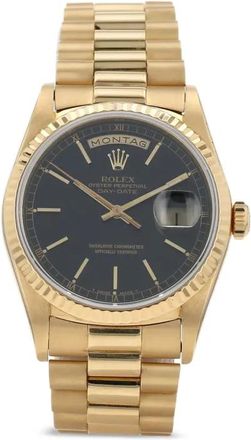 Rolex Day-Date 36mm Pre-owned 1991 - Nero
