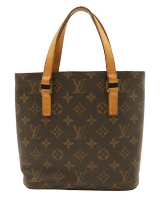 Louis Vuitton Brown Coated/Waterproof Canvas Vavin Pm (Authentic Pre-Loved)