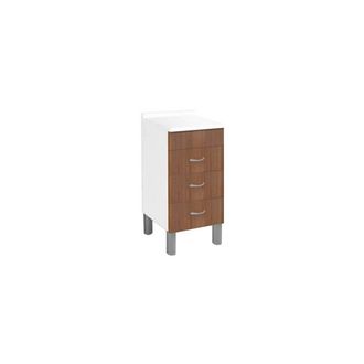 OEM Base 3 Cassetti 40x50 Misura: Cm. 40 X 50 Cassetti Teak