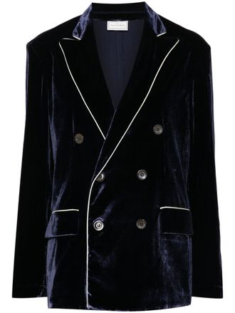 Pierre-Louis Mascia Blazer in velluto - Blu