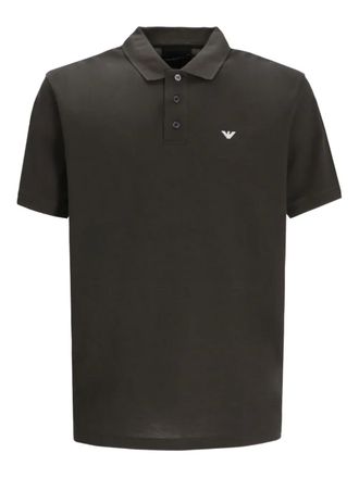 Emporio Armani Poloshirt met logo - Groen