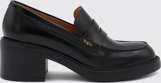 Tod's Mocassino Penny Loafer in pelle di vitello con tacco medio