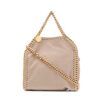 Stella McCartney Stella McCartney, Handbags, female, Beige, Size: ONE SIZE Falabella Tiny Tote