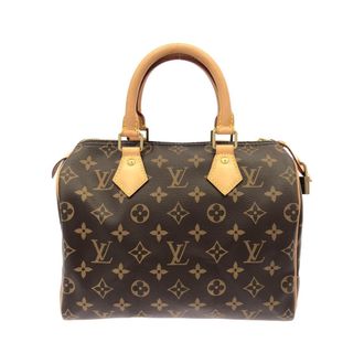 Louis Vuitton Marron Coated Canvas Boston Bag (Pre-Owned)