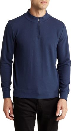 WESTZEROONE Riverbend Half Zip Pullover in Blue Night at Nordstrom Rack, Size Xx-Large