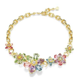 Swarovski Idyllia Crystal Flower Necklace