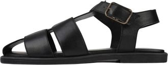 L37 Platte sandalen - Dames - Sandalen - Zwart - 40 EU - Schoenen