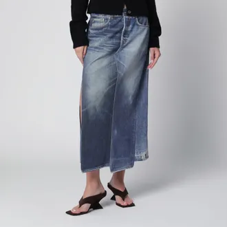 Our Legacy Craft midi denim skirt