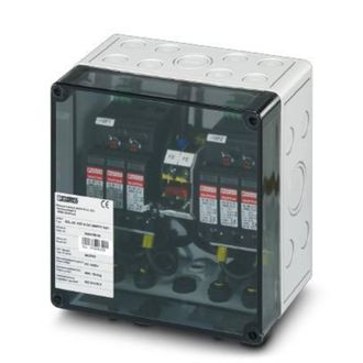Phoenix Contact Caja De Conexi&oacute;n Transparente 1000v 40a