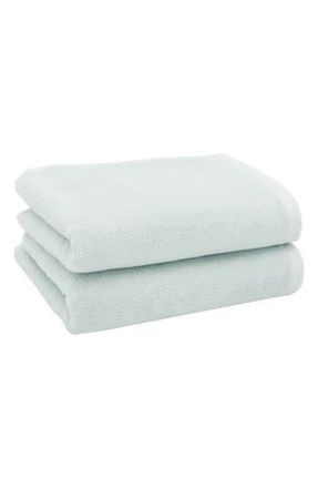 Linum Home Textiles 2-Pack Ediree Cotton Hand Towel Set in Aqua at Nordstrom Rack