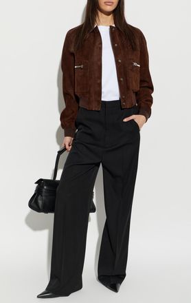 Tom Ford Suede Jacket, Womens, Brown