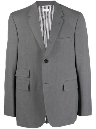 Thom Browne Wollen blazer - Grijs