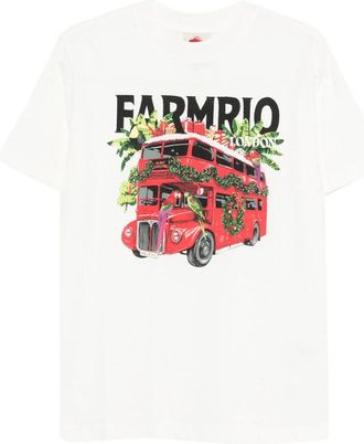 Farm Rio Bus-graphic T-shirt