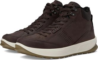 Ecco Byway 2.0 Waterproof Lace-up Boots Mens Boots Mocha Oiled Nubuck : EU 46 (US Mens 12-12.5) M, Leather