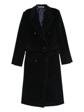 Tagliatore Womens Wool Double-Bteasted Coat