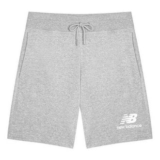 New Balance Essentials Stacked Logo Suit Shorts Asia Sizing Grey AMS03558-AG