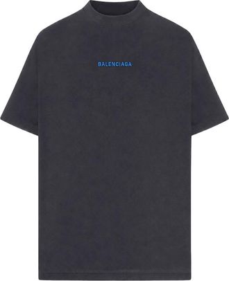 Balenciaga Logo-embroidered T-shirt