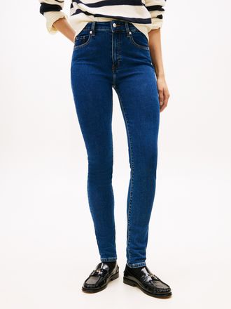 Tommy Hilfiger Skinny-fit-Jeans TOMMY HILFIGER DNM EMI COMO SKINNY RW, Damen, Gr. 28, L&auml;nge 30, emi, Denim/Jeans, Obermaterial: 99% Baumwolle, 1% Elasthan, Abriebeff