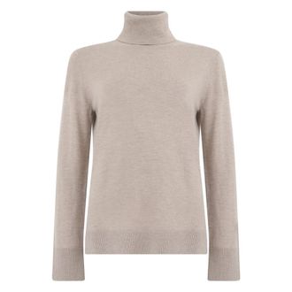 Max Mara Coltrui - Dames - Coltruien - Beige - S - Wol - Truien & Vesten