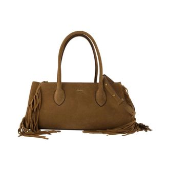 Amiri Fringe Honey 40 Schoudertas - Dames - Handtassen - Bruin - ONE Size - Leer - Tassen