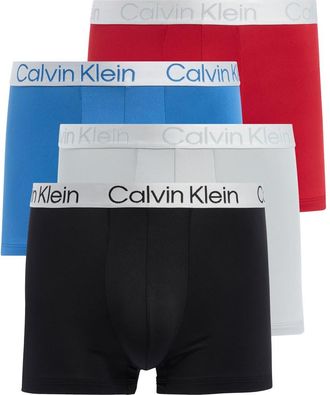 Calvin Klein Chromatic 4-Pack Boxer Briefs in Black/Delft/Scooter/Hr at Nordstrom Rack, Size X-Large
