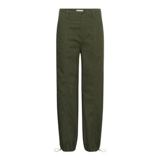 Part Two Rechte broeken - Dames - Straight fit broeken - Groen - XL - Broeken