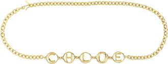 Chlo&eacute; Chlo&eacute; Script Cinture Oro-Donna