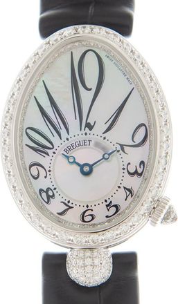 Breguet Reine De Naples Automatic Diamond White Dial Ladies Watch 8928BB5W944DD0D3L